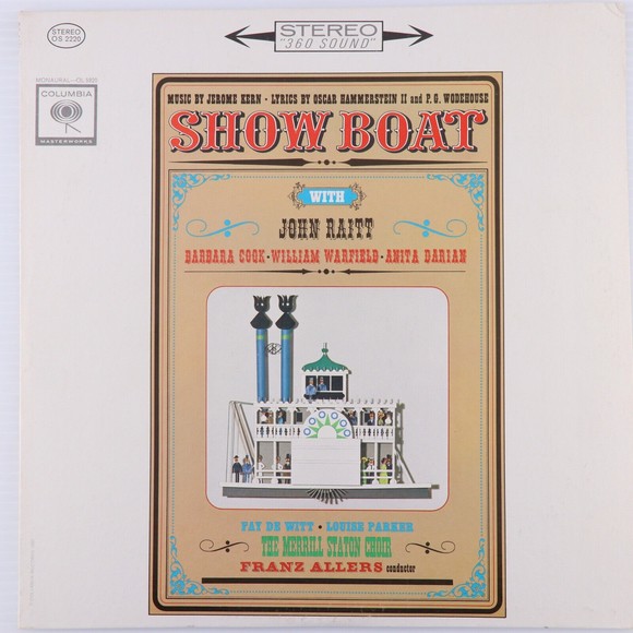 Various – Show Boat - Reissue - 12" Vinyl LP Record CBS Masterworks – OS 2220 - Picture 1 of 12